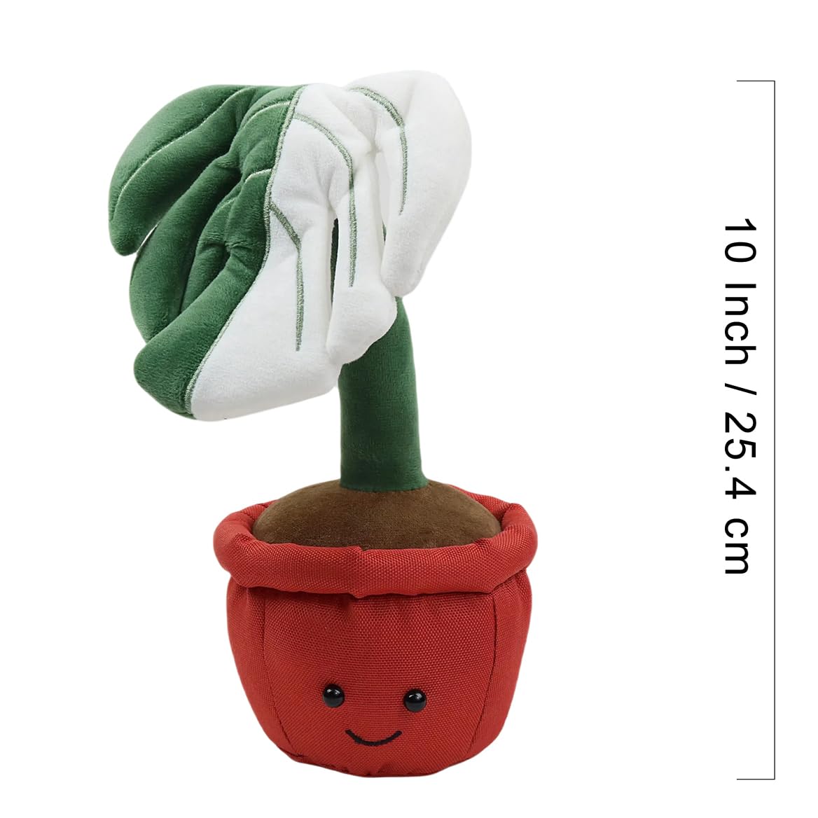 Amazon.com: 10inch Adorable Monstera Plush Amuseable Monstera